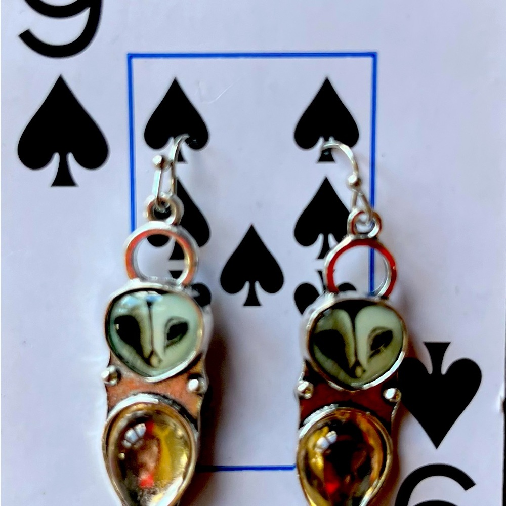 Owl earrings